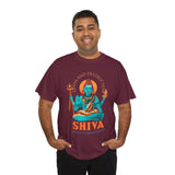 Lord Shiva Death And Destruction Dance And Regeneration Unisex Graphic T Shirt Mahadev Mahakal Devotional Hindu Spiritual Cotton Tee Trishul Rudraksha Festival Wear India