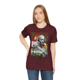 Wicked Supreme Unisex Jersey Short Sleeve Tee Graphic Streetwear T Shirt Statue Art Design Aesthetic Bold Vintage Inspired Supreme Print Casual Fashion