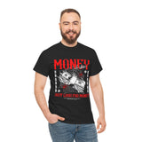 Money Motivation Hustler Mindset Graphic Print Unisex Heavy Cotton Tee Streetwear Power T Shirt