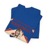Lord Hanuman Graphic T Shirt Bajrangbali Ram Bhakt Devotional Hindu Spiritual Festival Wear Unisex Cotton Tee Hanuman Jayanti Temple Outfit Indian Cultural Streetwear Gift