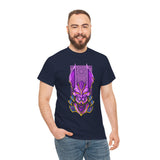 Bills Samurai Unisex Heavy Cotton Tee Futuristic Neon Warrior Design Bold Japanese Inspired Streetwear Graphic T Shirt for Men and Women Artistic Cyber Aesthetic Perfect Gift for Anime and Samurai Art...