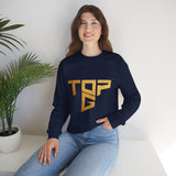 TopG Graphic Unisex Heavy Blend Crewneck Sweatshirt Motivational Hustler Streetwear Fitness Entrepreneur Alpha Mindset Pullover