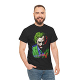 The Jocker Why So Serious Within Unisex Heavy Cotton Tee Bold Psychological Streetwear Art Dark Emotion Graphic Shirt for Fearless Thinkers and Urban Rebels