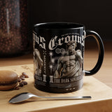 Cronus The Dark Sovereign Accent Coffee Mug 11oz 15oz Greek Mythology Statue Graphic Gothic Streetwear Bold Artistic Ceramic Cup