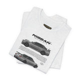 Japanese Performance Skyline Style Coupe Unisex Streetwear Tee High Speed Racing Car Graphic Shirt JDM Culture Drift Inspired Automotive Art Design Urban Fashion For Car Lovers