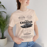 Legendary Retro Muscle Coupe Blueprint Unisex Heavy Cotton Tee Powerful Vintage Streetwear Art Shirt for Car Lovers & Collectors