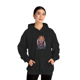 Chucky Horror Unisex Hoodie Killer Doll Streetwear Creepy Graphic Sweatshirt Halloween Horror Movie Art Design Cozy Spooky Fashion For Horror Fans Festivals And Costume Parties