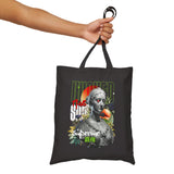 Wicked Supreme Cotton Canvas Tote Bag Statue Art Graphic Reusable Shopping Bag Supreme Inspired Streetwear Bust Design Eco Friendly Bold Fashion Accessory