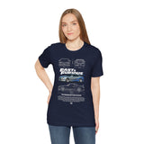 Nissan Skyline R34 GTR Inspired Illustrated JDM Performance Sports Car Graphic T Shirt Japanese Turbo Street Racing Automotive Streetwear Iconic 90s Car Culture Gift For JDM Enthusiasts