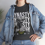 Dynasty Statue Graphic Unisex Heavy Cotton Tee Greek Sculpture Butterfly Streetwear Art Inspired T Shirt