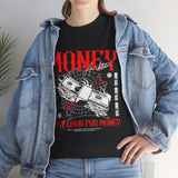 Money Motivation Hustler Mindset Graphic Print Unisex Heavy Cotton Tee Streetwear Power T Shirt