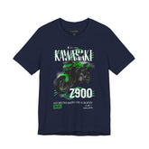 Kawasaki Z900 Green Naked Street Bike Graphic Unisex Heavy Cotton Tee Motorcycle Racing Streetwear Urban Rider Style Gift Shirt