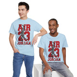 Air Jordan Sky Legend Unisex Heavy Cotton Tee Bold Athletic Streetwear Design Inspirational Basketball Dunk Artwork Motivational Sports Graphic Tee For Dreamers And Hustlers