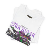 Kawasaki ZX10R Trickstar Anime Racing Unisex Heavy Cotton Tee Streetwear Superbike Graphic Tshirt Motorsport Fan Apparel
