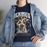 Hermes Greek Mythology Unisex Heavy Cotton Tee Ancient God of Communication and Travel Streetwear Graphic T Shirt