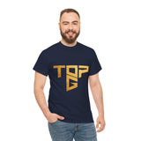 Top G Andrew Tate Graphic T Shirt Black Unisex Streetwear Motivational Hustle Tee Gold Typography Design