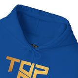 Top G Andrew Tate Graphic Hoodie Black Unisex Streetwear Motivational Hustle Pullover Sweatshirt Gold Typography Design