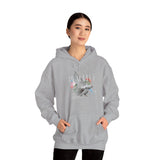 Peaceful Dove Floral Hoodie Comfortable Unisex Sweatshirt Motivational Streetwear Bold Graphic Design Symbol of Peace Perfect Gift for Friends Birthdays Cozy Days Casual Wear