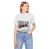 High Performance Single Seater Racing Car Graphic Unisex Heavy Cotton Tee Premium Motorsport Streetwear For Speed Lovers And Daily Casual Wear