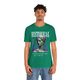 Historical Statue Graphic Premium Unisex Jersey Short Sleeve Tee Vintage Aesthetic Streetwear T-Shirt
