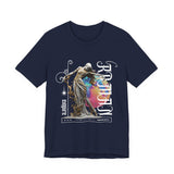 Sculptural Future Statue Art Graphic Unisex Jersey Short Sleeve Tee Bold Aesthetic Greek Goddess Abstract Streetwear T Shirt
