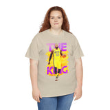 The Court Monarch Unisex Heavy Cotton Tee Basketball Power Graphic Shirt Streetwear for Athletes Hustlers and Motivational Sports Lovers