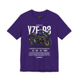 Yamaha YZF R3 Monster Energy Inspired Unisex Heavy Cotton Tee Racing Motorcycle Streetwear Graphic T Shirt Gift For Riders Bikers Moto Fans Casual Wear