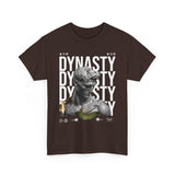 Dynasty Statue Graphic Unisex Heavy Cotton Tee Greek Sculpture Butterfly Streetwear Art Inspired T Shirt