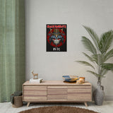 Strategic Warrior Premium Poster Bold Samurai Wall Art Motivation Decor for Office, Studio, or Home