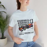 High Performance Single Seater Racing Car Graphic Unisex Heavy Cotton Tee Premium Motorsport Streetwear For Speed Lovers And Daily Casual Wear