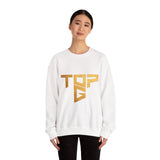 TopG Graphic Unisex Heavy Blend Crewneck Sweatshirt Motivational Hustler Streetwear Fitness Entrepreneur Alpha Mindset Pullover