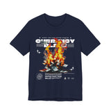 Currency Blaze Burning Money Graphic Unisex Jersey Short Sleeve Tee Bold Streetwear Flame Cash Statement T Shirt Urban Fashion