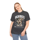 Hermes Greek Mythology Unisex Heavy Cotton Tee Ancient God of Communication and Travel Streetwear Graphic T Shirt