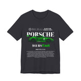 Porsche 911 Green Monster Racing Car Graphic Unisex Heavy Cotton Tee High Performance Speed Machine Streetwear Shirt for Car Enthusiasts