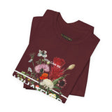 You Can Be Whatever Unisex Jersey Short Sleeve Tee Comfortable Motivational Graphic T-Shirt Bold Floral Empowerment Streetwear Positive Vibes Everyday Wear Perfect Gift for Friends Dreamers and Free...