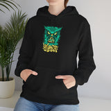 The Watcher Owl All Seeing Wisdom Unisex Heavy Blend Hoodie Neon Mystic Streetwear Futuristic Owl Symbol Glow Design For Creators Visionaries Spiritual Thinkers And Night Owls