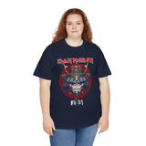 Strategic Warrior Unisex Heavy Cotton Tee Bold Samurai Graphic Streetwear for Fearless Minds, Fighters, and Visionary Souls