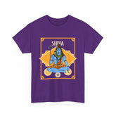 Lord Shiva Mahadev Devotional Unisex T Shirt Hindu Spiritual Graphic Cotton Tee Trishul Rudraksha Mahakal Temple Festival Wear Meditation Yoga Gift India