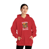 Lets Grow Together Floral Graphic Comfortable Unisex Hoodie Bold Botanical Streetwear Motivational Empowerment Sweatshirt Perfect Gift for Couples Friends Birthdays Cozy Days and Everyday Casual Wear