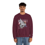 Peaceful Dove Floral Crewneck Sweatshirt Comfortable Unisex Pullover Motivational Streetwear Bold Graphic Design Symbol of Peace Perfect Gift for Friends Birthdays Cozy Days Casual Wear
