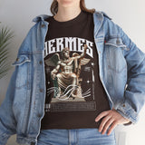 Hermes Greek Mythology Unisex Heavy Cotton Tee Ancient God of Communication and Travel Streetwear Graphic T Shirt