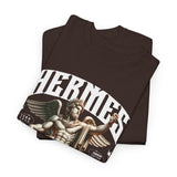 Hermes Greek Mythology Unisex Heavy Cotton Tee Ancient God of Communication and Travel Streetwear Graphic T Shirt