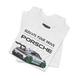 GT3 RS Inspired Track Performance Sports Car Graphic T Shirt Luxury Racing Aesthetic Streetwear Unisex Tee High Speed Motorsport Auto Art Fashion