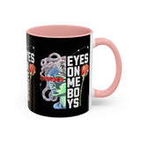 Eyes On Me Boys Medusa Accent Coffee Mug 11oz 15oz Mythological Streetwear Bold Empowerment Design Perfect Gift for Coffee Lovers Friends Birthdays Daily Motivation