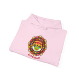 Kathakali Unisex Hoodie Heavy Blend Pullover Sweatshirt Kerala Traditional Dance Art Graphic Indian Culture Onam Festival Heritage Malayalam Design