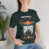 High-Performance Race Machine Concept Unisex Heavy Cotton Tee Powerful Aerodynamic Single-Seater Track Car Graphic Streetwear Top