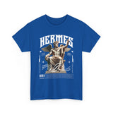 Hermes Greek Mythology Unisex Heavy Cotton Tee Ancient God of Communication and Travel Streetwear Graphic T Shirt