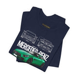 Mercedes Benz AMG GT Inspired Illustrated Sports Car Graphic T Shirt Luxury Performance Coupe Automotive Streetwear Unisex Heavy Cotton Tee High Speed Racing Lifestyle Gift For Car Enthusiasts