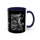 Inspire Strength Ignite Courage Ceramic Mug Motivational Coffee Cup Bold Graphic Durable Everyday Drinkware