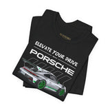 GT3 RS Inspired Track Performance Sports Car Graphic T Shirt Luxury Racing Aesthetic Streetwear Unisex Tee High Speed Motorsport Auto Art Fashion